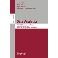 Data Analytics: 31st British International Conference on Databases, BICOD 2017,  [Paperback]