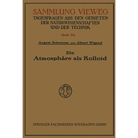 Die Atmosph?re als Kolloid [Paperback]