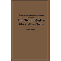 Die Registersachen [Paperback]