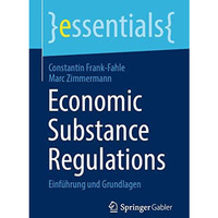 Economic Substance Regulations: Einf?hrung und Grundlagen [Paperback]