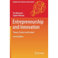 Entrepreneurship and Innovation: Theory, Practice and Context [Paperback]