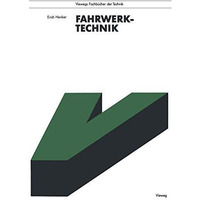 Fahrwerktechnik: Grundlagen, Bauelemente, Auslegung [Paperback]