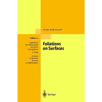 Foliations on Surfaces [Hardcover]