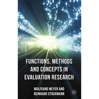 Functions, Methods and Concepts in Evaluation Research [Paperback]