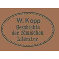 Geschichte der r?mischen Literatur: f?r h?here Lehranstalten und zum Selbststudi [Paperback]