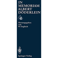 In Memoriam Albert D?derlein [Paperback]