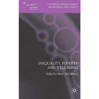 Inequality, Poverty and Well-being [Hardcover]