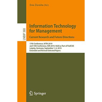 Information Technology for Management: Current Research and Future Directions: 1 [Paperback]