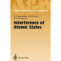 Interference of Atomic States [Paperback]