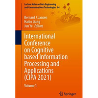 International Conference on Cognitive based Information Processing and Applicati [Paperback]