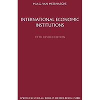 International Economic Institutions [Paperback]