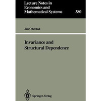 Invariance and Structural Dependence [Paperback]