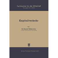 Kapitalverkehr [Paperback]