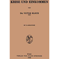 Krise und Einkommen [Paperback]