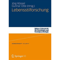 Lebensstilforschung [Paperback]