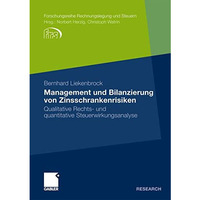 Management und Bilanzierung von Zinsschrankenrisiken: Qualitative Rechts- und qu [Paperback]