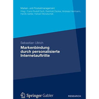 Markenbindung durch personalisierte Internetauftritte [Paperback]