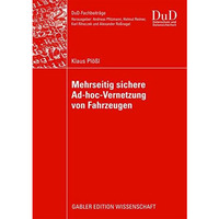 Mehrseitig sichere Ad-hoc-Vernetzung von Fahrzeugen [Paperback]