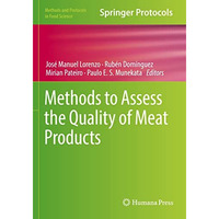 Methods to Assess the Quality of Meat Products [Paperback]