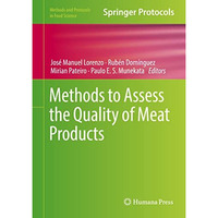 Methods to Assess the Quality of Meat Products [Hardcover]