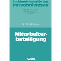 Mitarbeiterbeteiligung [Paperback]