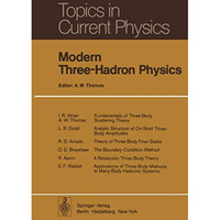 Modern Three-Hadron Physics [Paperback]