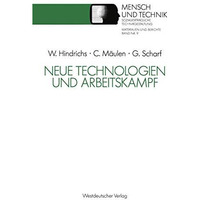 Neue Technologien und Arbeitskampf [Paperback]