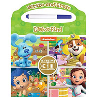 Nick Jr Write & Erase Look & Find        [CLOTH               ]