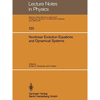 Nonlinear Evolution Equations and Dynamical Systems: Proceedings of the Meeting  [Paperback]