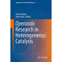 Operando Research in Heterogeneous Catalysis [Hardcover]