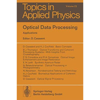 Optical Data Processing: Applications [Paperback]