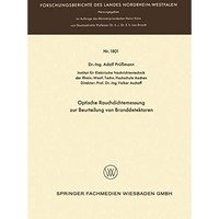 Optische Rauchdichtemessung zur Beurteilung von Branddetektoren [Paperback]