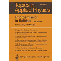 Photoemission in Solids II: Case Studies [Paperback]