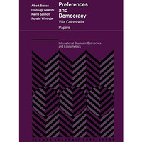 Preferences and Democracy: Villa Colombella Papers [Hardcover]