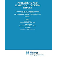 Probability and Statistical Decision Theory [Hardcover]