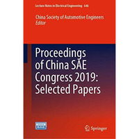 Proceedings of China SAE Congress 2019: Selected Papers [Hardcover]