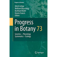 Progress in Botany Vol. 73 [Paperback]