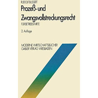 Proze?- und Zwangsvollstreckungsrecht f?r Betriebswirte [Paperback]