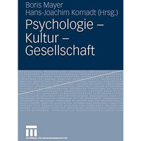 Psychologie - Kultur - Gesellschaft [Paperback]