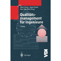 Qualit?tsmanagement f?r Ingenieure [Paperback]