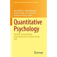 Quantitative Psychology: The 86th Annual Meeting of the Psychometric Society, Vi [Hardcover]