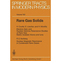 Rare Gas Solids [Paperback]