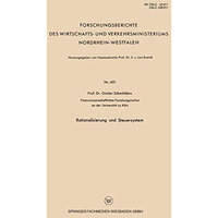 Rationalisierung und Steuersystem [Paperback]