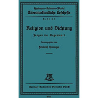 Religion und Dichtung: Fragen der Gegenwart [Paperback]