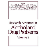 Research Advances in Alcohol and Drug Problems [Paperback]