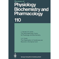 Reviews of Physiology, Biochemistry and Pharmacology 110 [Paperback]