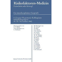 Risikofaktoren - Medizin: Fortschritt oder Irrweg? [Paperback]