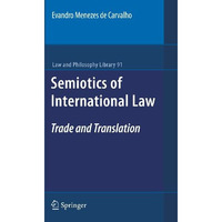 Semiotics of International Law: Trade and Translation [Paperback]