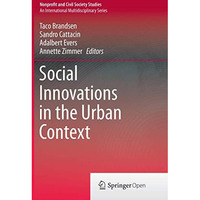 Social Innovations in the Urban Context [Paperback]