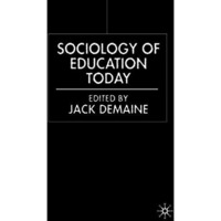 Sociology of Education Today [Hardcover]